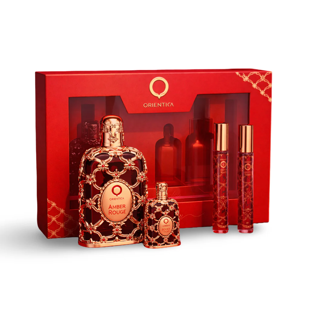 Gift Set Amber Rouge by Orientica 4pcs Unisex